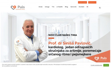 pulskardioloskicentar.rs screenshot