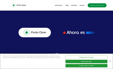 puntoclave.com.mx screenshot