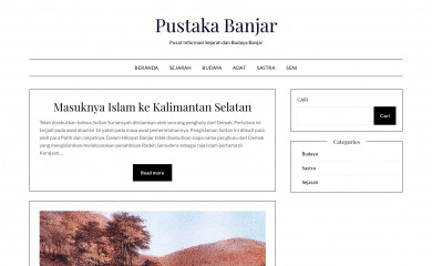 pustakabanjar.com screenshot