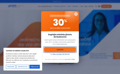 pupecnikovakrev.cz screenshot