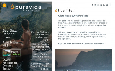 puravida.com screenshot