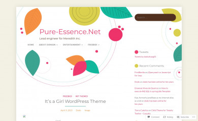 http://pure-essence.net/2013/04/09/its-a-girl-wordpress-theme/ screenshot