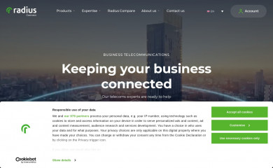 pure-telecom.co.uk screenshot