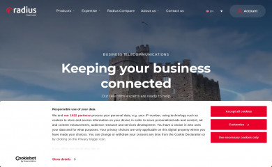 pure-telecom.co.uk screenshot