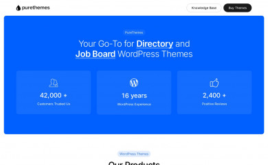 purethemes.net screenshot