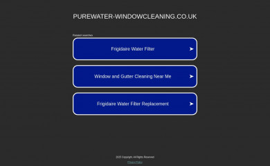 purewater-windowcleaning.co.uk screenshot