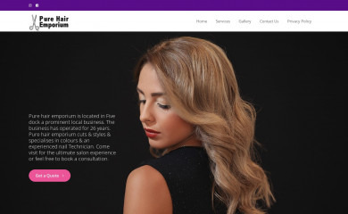 purehairemporium.com.au screenshot