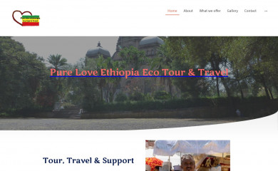 pureloveethiopia.com screenshot