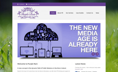 purple-rain.co.uk screenshot