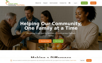 putnamvalleyfoodpantry.org screenshot