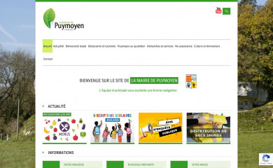 puymoyen.fr screenshot