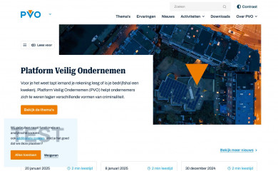 pvo-host.nl screenshot
