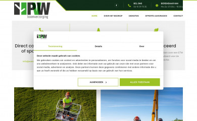 pvwboomverzorging.nl screenshot