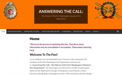 pwfdhistory.com screenshot