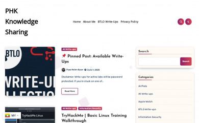 pyaeheinnkyaw.tech screenshot