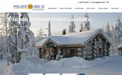 pyha-luostomatkailu.fi screenshot