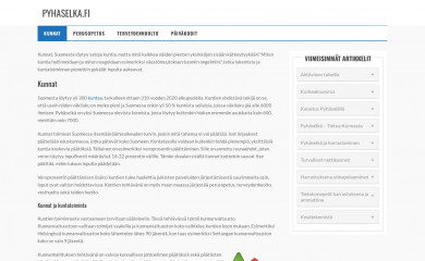 pyhaselka.fi screenshot