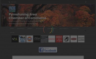 pymatuningchamber.org screenshot