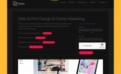 pynto.co.uk screenshot