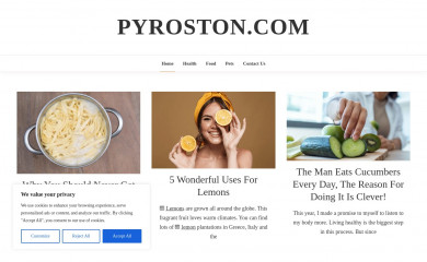 pyroston.com screenshot