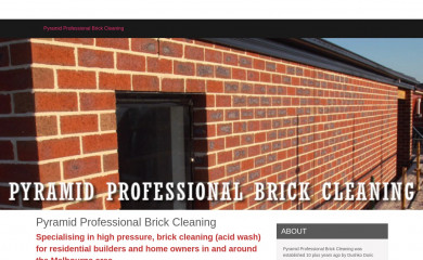 pyramidbrickcleaning.com.au screenshot