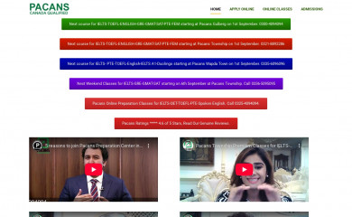 pacans.com screenshot