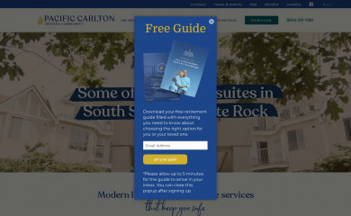 pacificcarlton.com screenshot