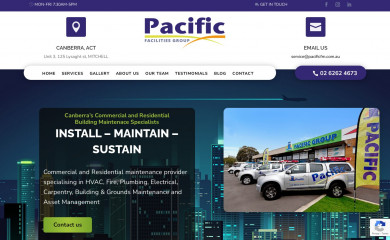 pacificfm.com.au screenshot