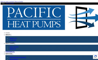 pacificheatpumps.ca screenshot
