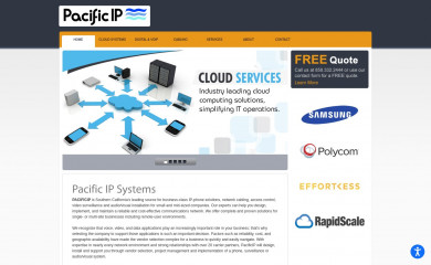 pacificip.net screenshot