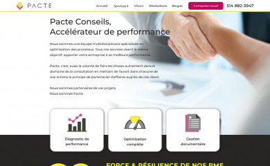 pacte-conseils.com screenshot