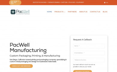 pacwellusa.com screenshot