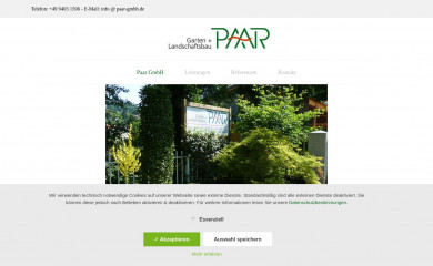 paar-gmbh.de screenshot