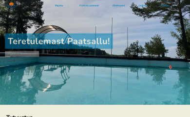paatsalupuhkekeskus.ee screenshot