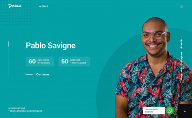 pablosavigne.com screenshot