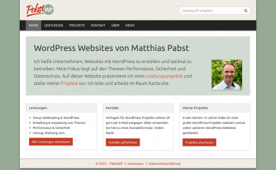 http://pabstwp.de/ screenshot