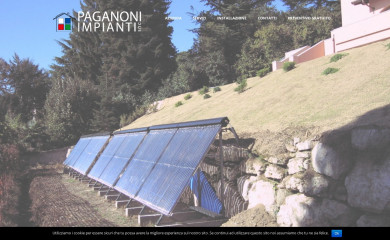 paganonimpianti.it screenshot
