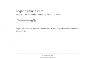 paganosimone.com screenshot