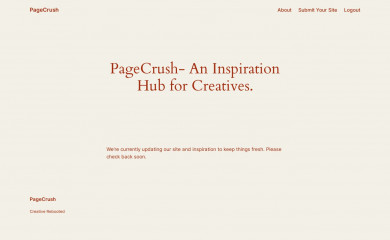 pagecrush.com screenshot
