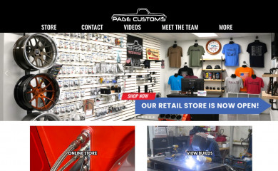 pagecustoms.com screenshot