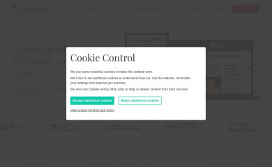 pagesuite.com screenshot