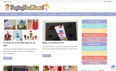 pagingfunmums.com screenshot