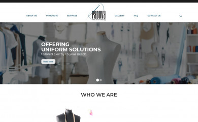 padovaclothing.com screenshot
