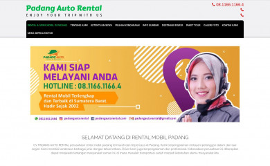 padangautorental.com screenshot