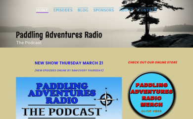 paddlingadventuresradio.com screenshot