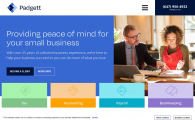 padgetthamilton.com screenshot