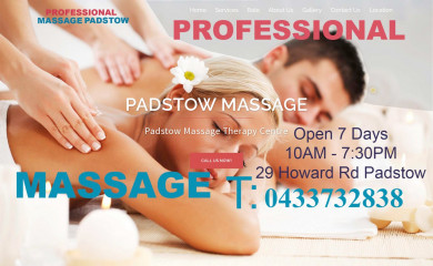 padstowmassage.com.au screenshot