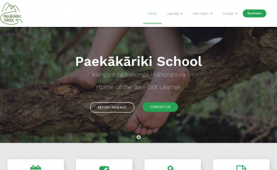 paekakariki.school.nz screenshot