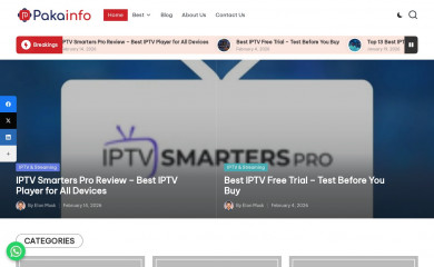 pakainfo.com screenshot