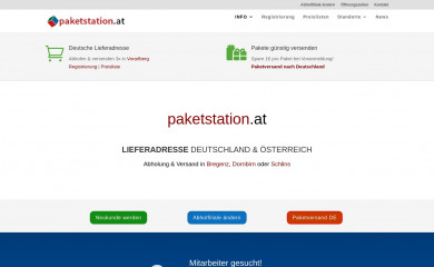 paketstation-vorarlberg.at screenshot